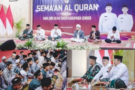 Songsong Hari Jadi ke-94, Pemkab Jember Gelar Sema'an Al Qur'an